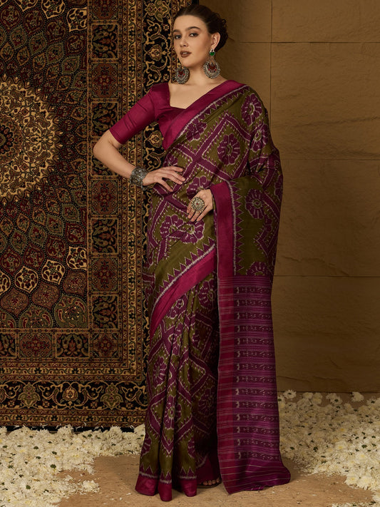 Authentic Silk Designer Saree for Special Occasions