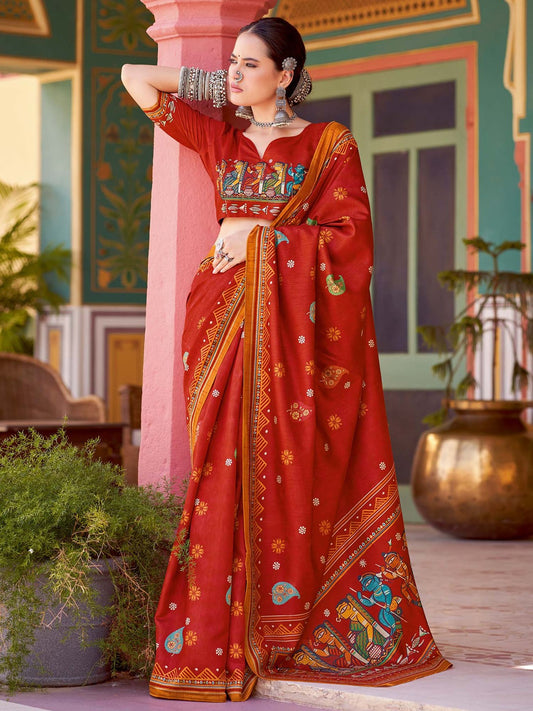 Silk Saree Indian Heritage Collections