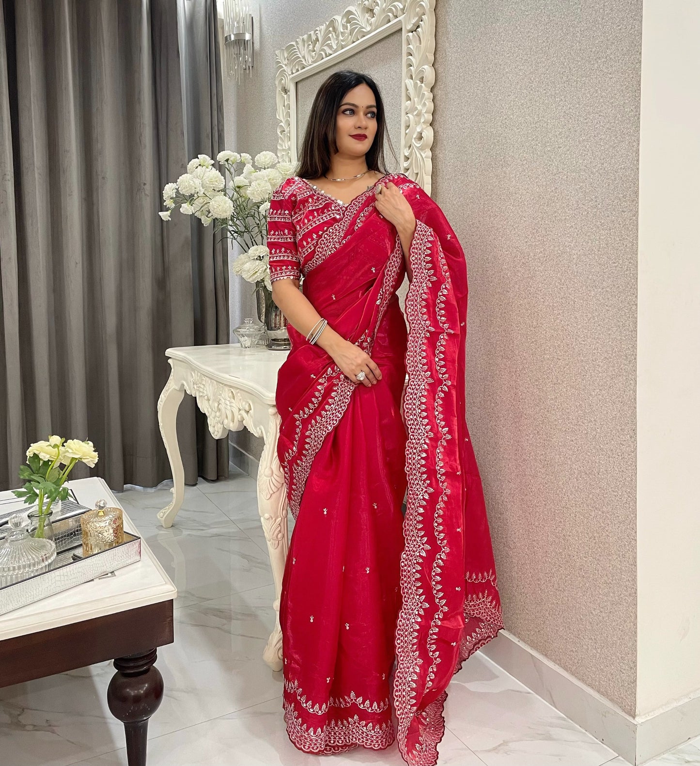 Stunning Sequins Saree Collection | Party Wear Saree